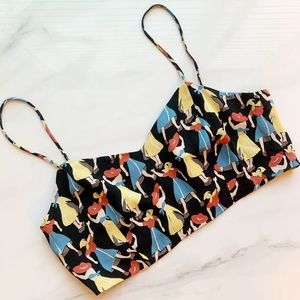 REFORMATION Alda Tap Dance Top